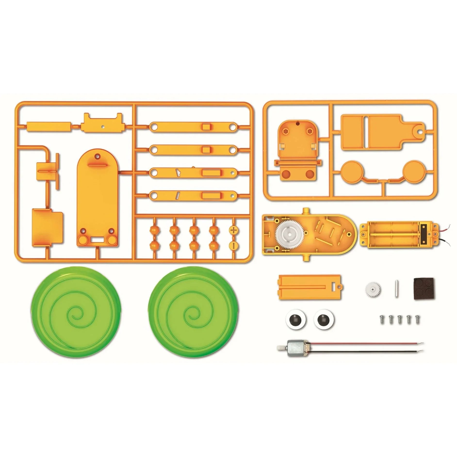 4M Kidz Robotix Snail Robot Kit - Build Your Own Gliding Mechanical Snail, STEM Toy For Kids 8+