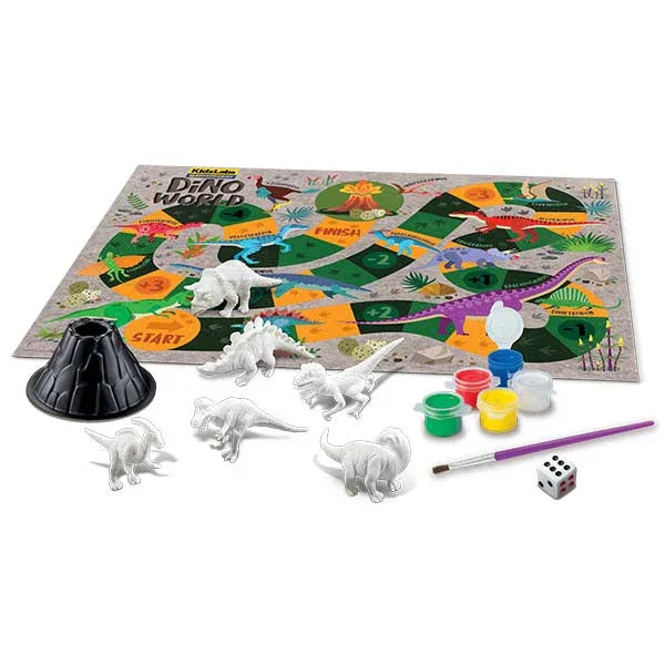 4M Kidzlabs-Gamemaker Dino World Paint And Play Multicolor Age-5 Years & Above