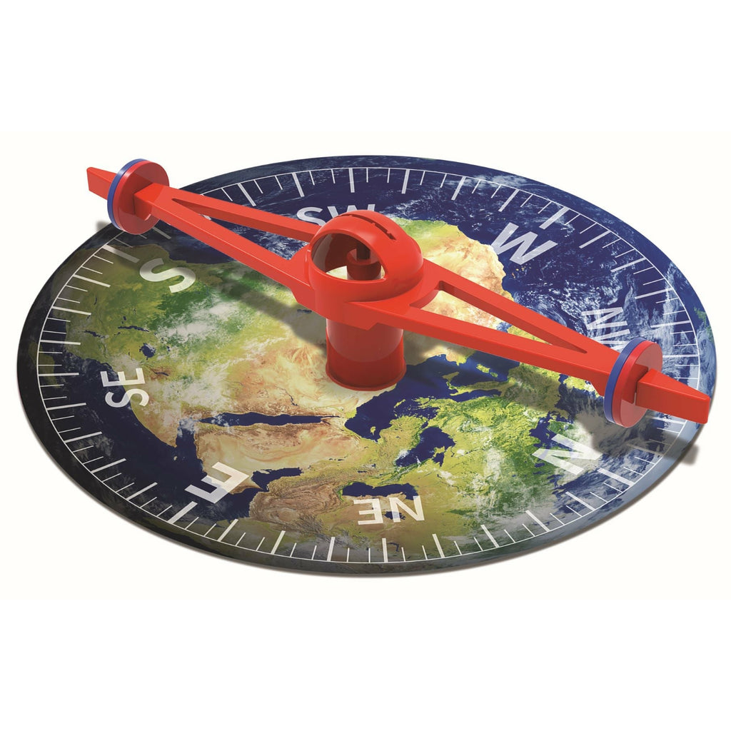 4M Kidzlabs Giant Magnetic Compass Multicolor Age-5 Years & Above