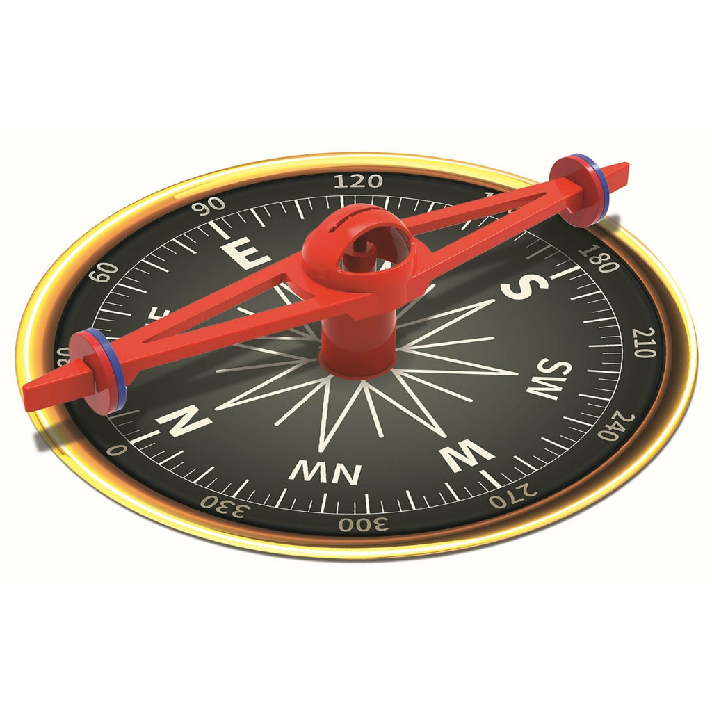 4M Kidzlabs Giant Magnetic Compass Multicolor Age-5 Years & Above