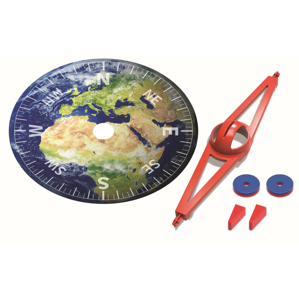 4M Kidzlabs Giant Magnetic Compass Multicolor Age-5 Years & Above