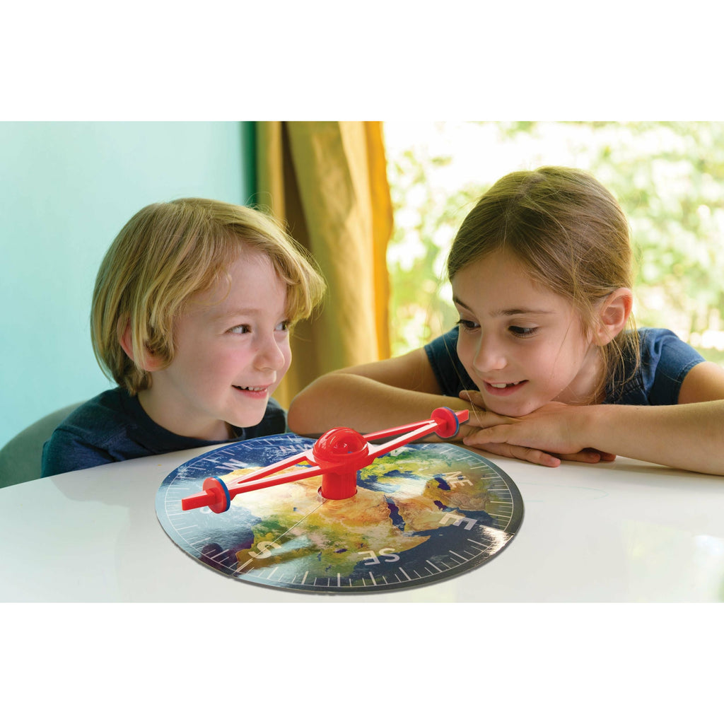 4M Kidzlabs Giant Magnetic Compass Multicolor Age-5 Years & Above