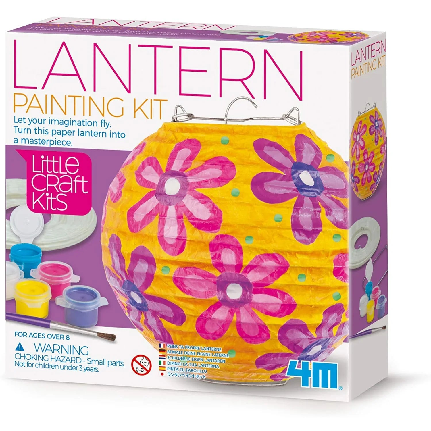 4M Little Craft Lantern Painting Kit-Multicolor for Age-8 Years & Above