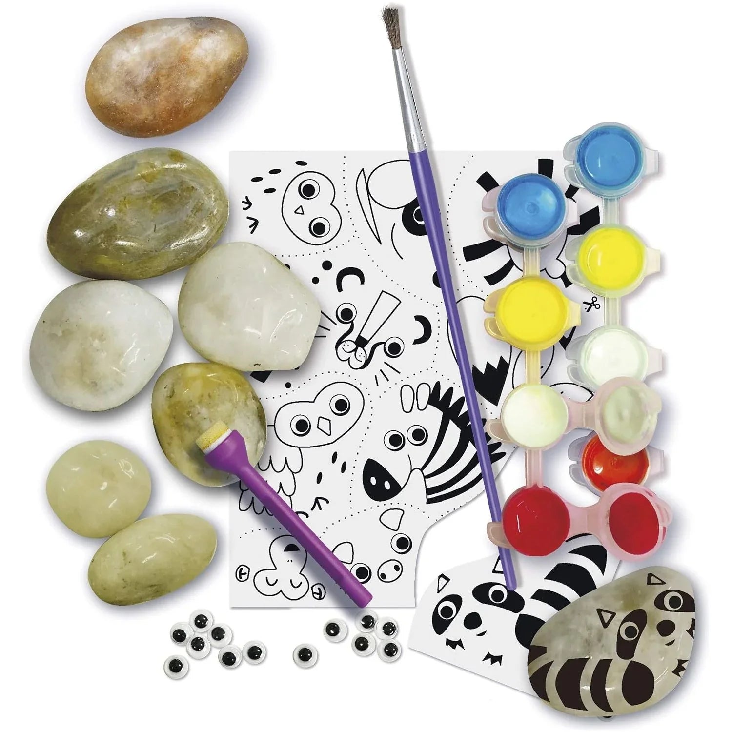 4M Magical Animal Rock Painting Age- 5 Years & Above