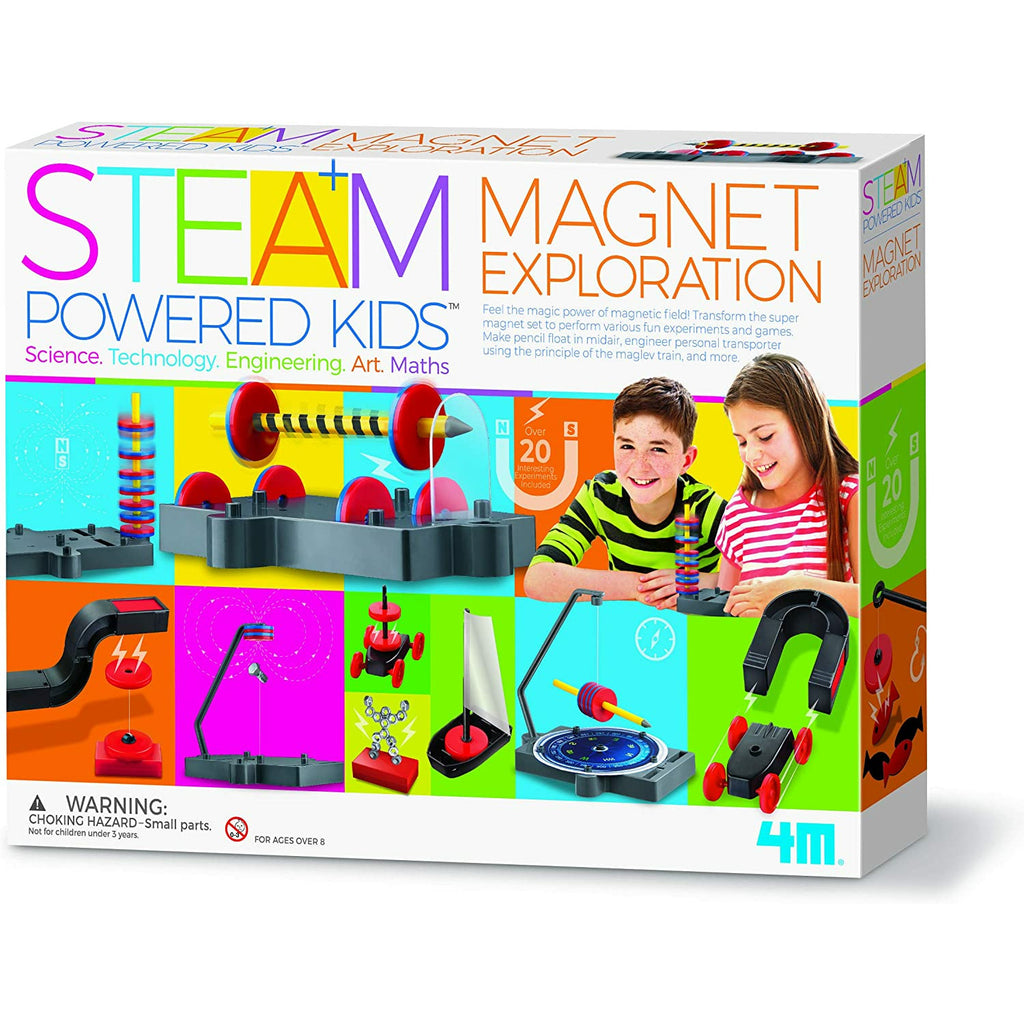 4M STEAM Deluxe Magnet Exploration Multicolor Age-8 Years