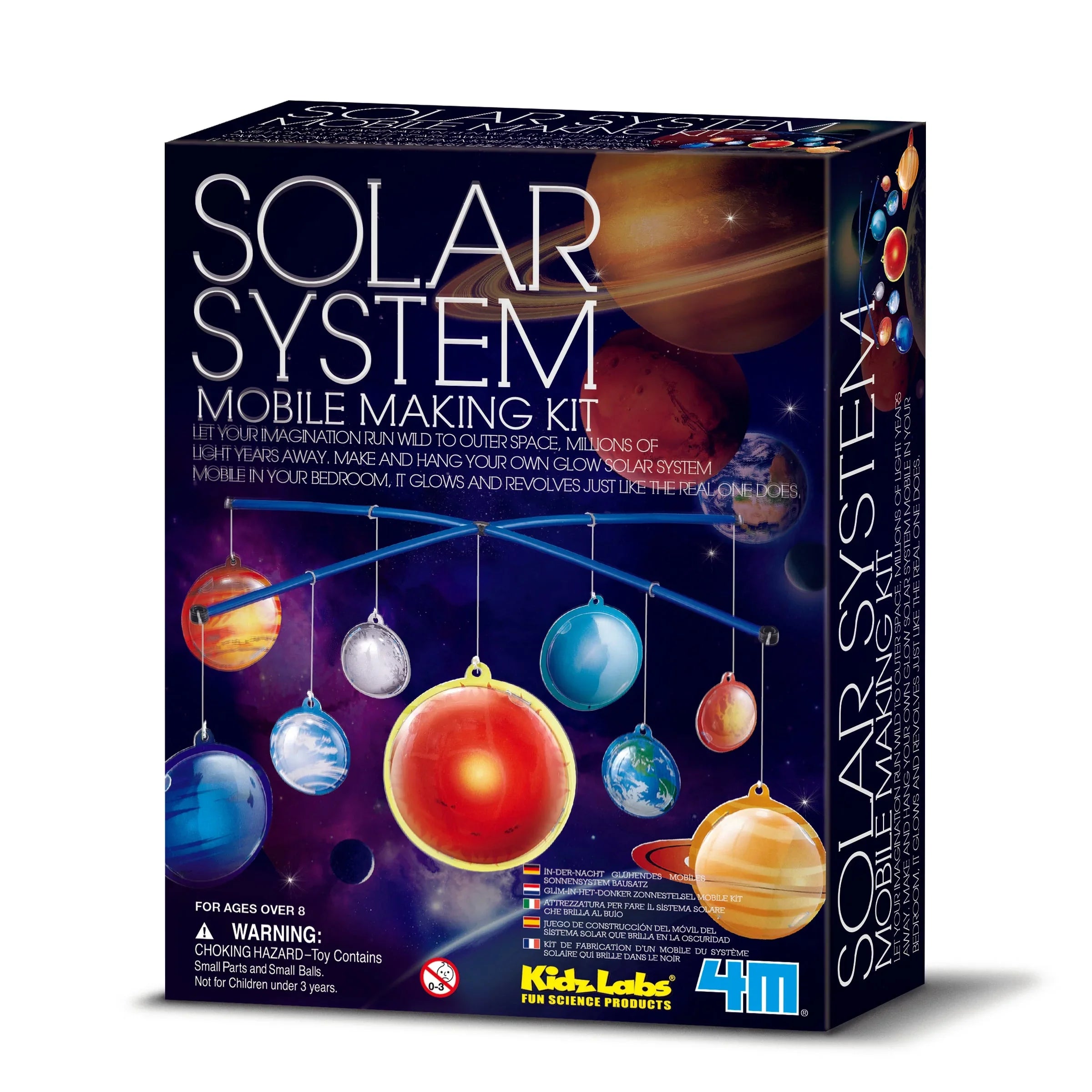 4M Solar System Mobile Making Kit Multicolor Age- 3 Years & Above