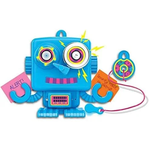 4M Steam Intruder Alarm Robot  Blue Age- 8 Years & Above
