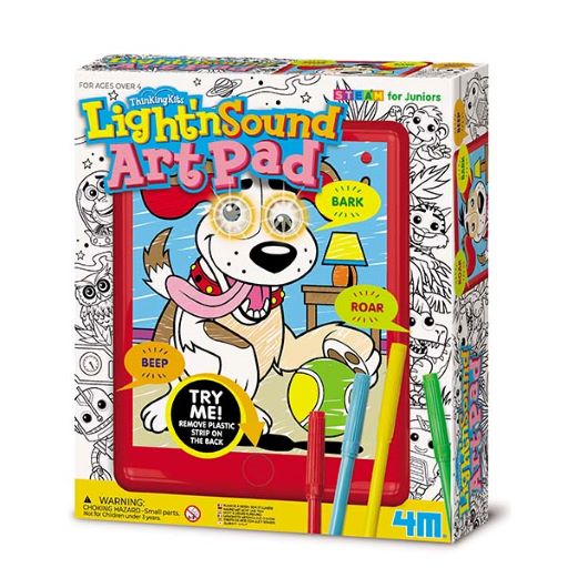 4M Thinkingkits LightN Sound Art Pad Multicolor Age-4 Years & Above