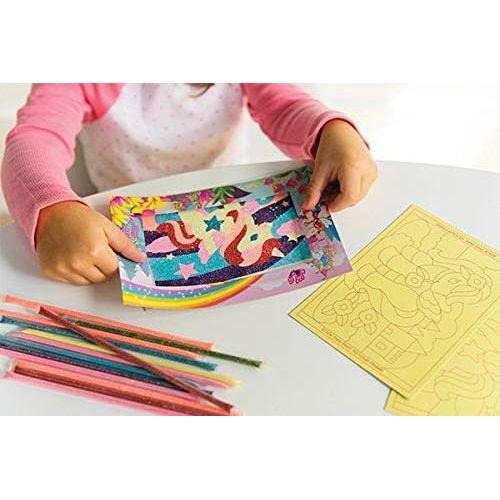 4M Unicorn Glitter Sand Art  Age- 5 Years & Above