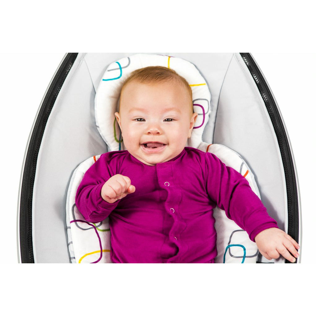 4Moms MamaRoo/Rockaroo Newborn Insert Wh White / Grey Age-Newborn & Above