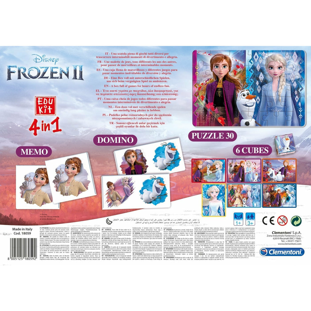 Clementoni  Edukit 4 In 1 - Frozen 2, 3Y+