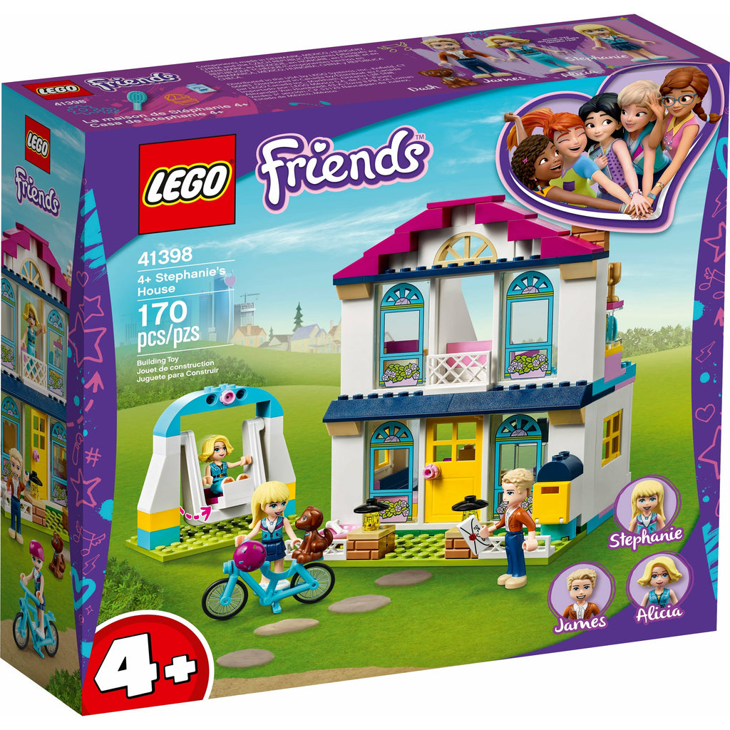 Lego® Friends Stephanie's House Building Set 4Y+ Girl