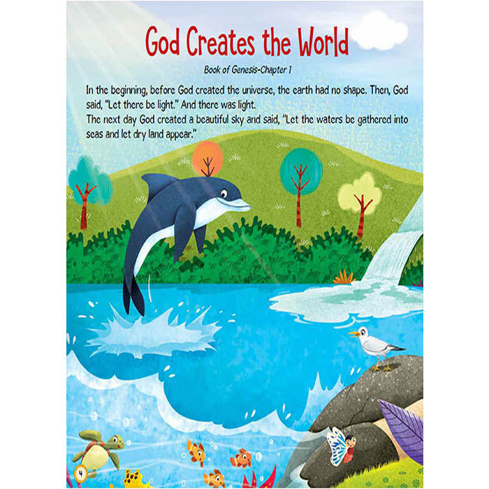 5 Minute Bible Stories - Premium Quality Padded & Glittered Book