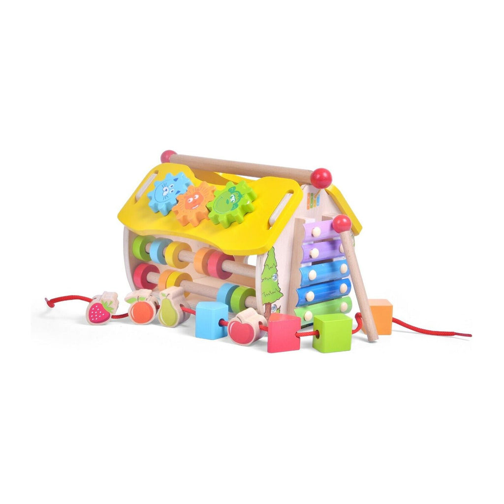 Acool Toys Multi-Functional Intellectual House Multicolor Age- 18 Months & Above