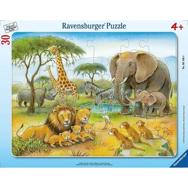 Ravensburger African Animal World Puzzle 30 Pieces 4Y+