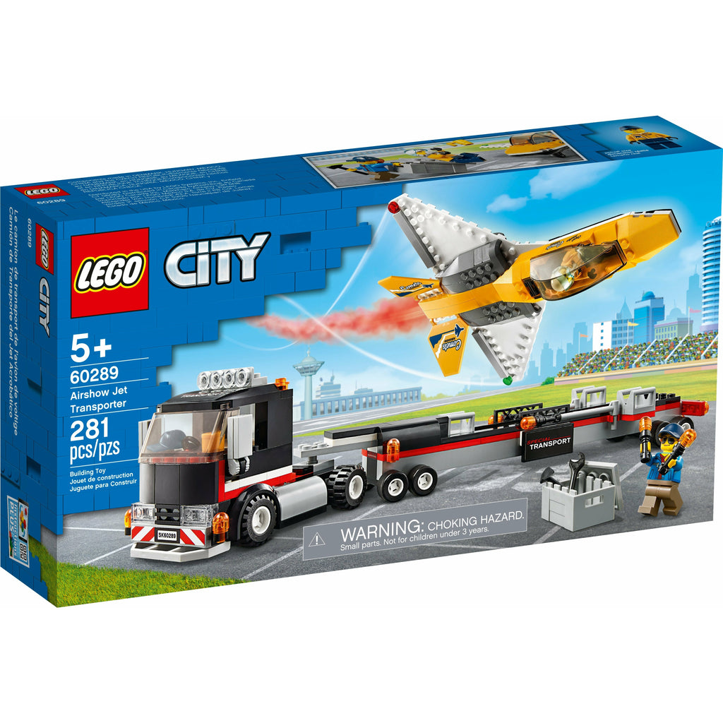 Lego® City Airshow Jet Transporter Playset 5Y+ Boy