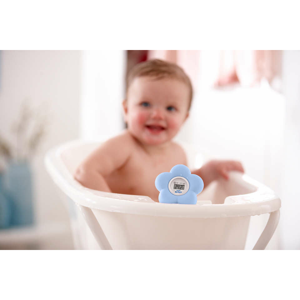 Philips Avent Digital Bath and Bedroom Thermometer Blue