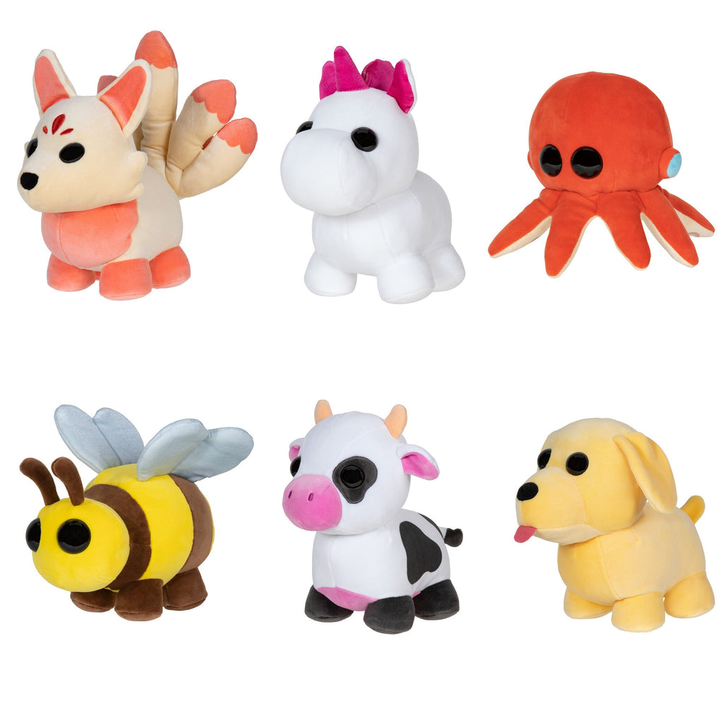 Adoptme Animals 20 cm Plush Toys Assorted 1 Pc Multicolor Age- 6 Months & Above