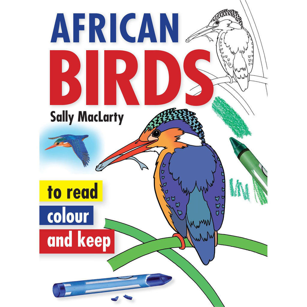 African Birds (Read, colour and keep)