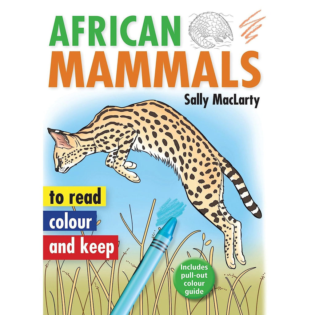 African Mammals (Read, colour and keep)