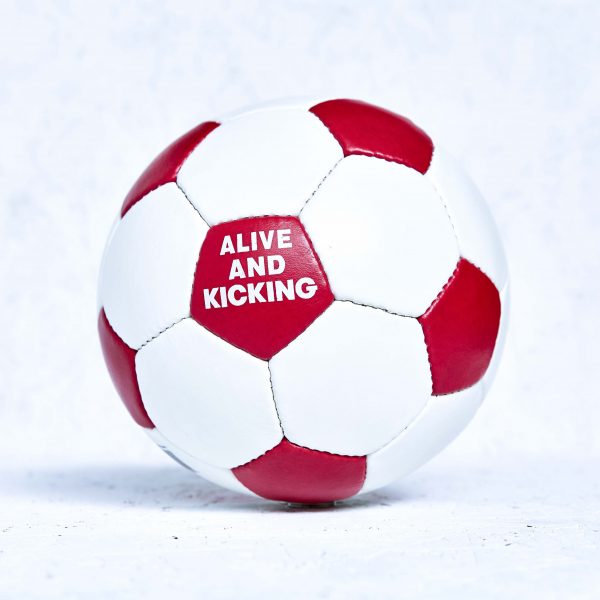 Alive & kicking Football size 2 foil coated