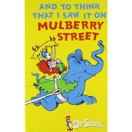 And To Think I Saw It On Mulberry Street Hard Cover