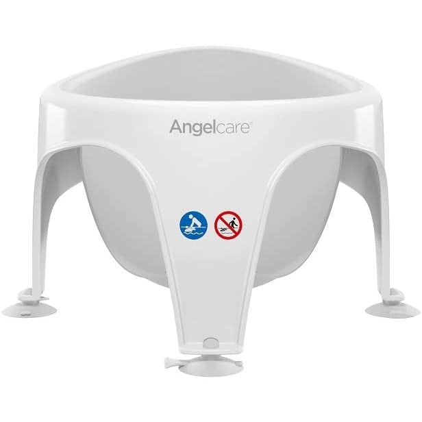Angelcare Soft Touch Bath Seat Grey Age- 6 Months upto 12 Months