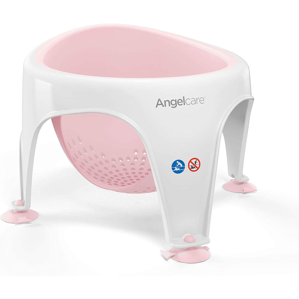 Angelcare Soft Touch Bath Seat Pink Age- 6 Months upto 12 Months