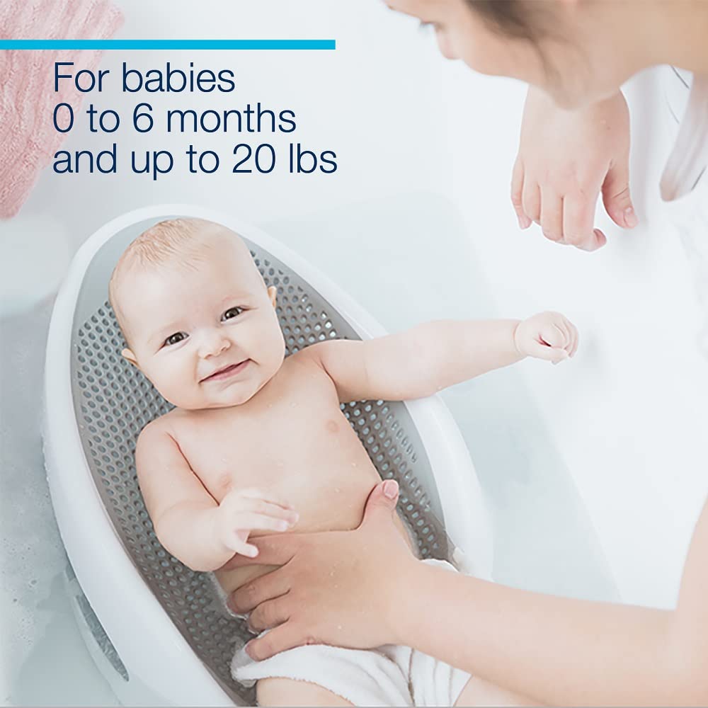 Angelcare Soft Touch Bath Support Grey Age- Newborn upto 6 Months (Holds upto 9 kg)