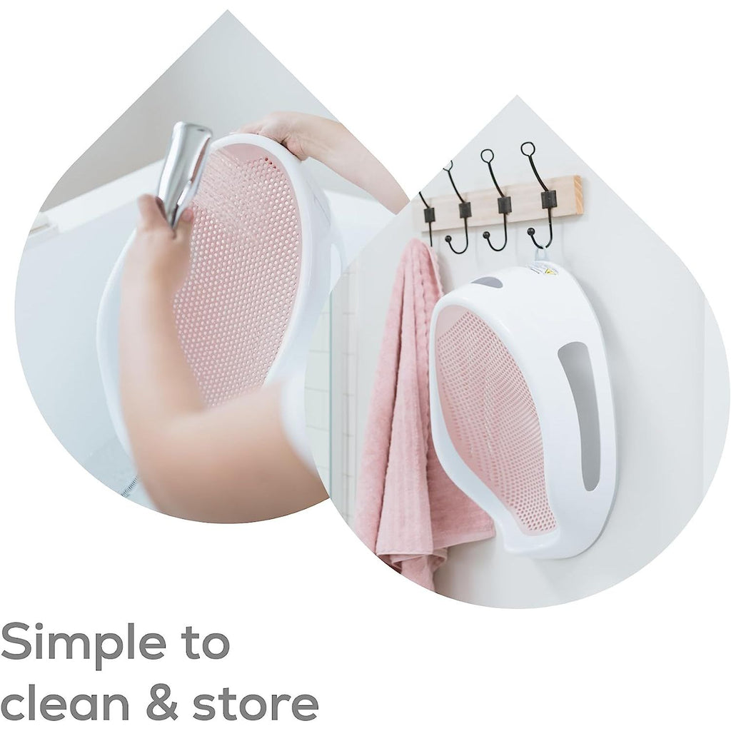 Angelcare Soft Touch Bath Support Pink Age  Newborn to 6 Months ( Holds upto 9 kg)