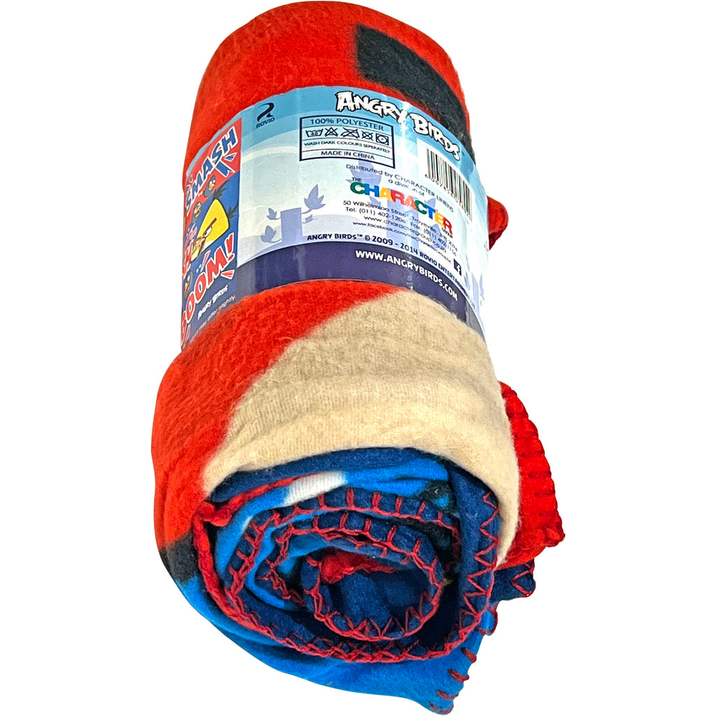 Angry Birds Polar Fleece Throw (115 X 145 cm)