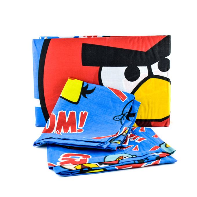Angry Birds Smash Double Duvet Cover Set