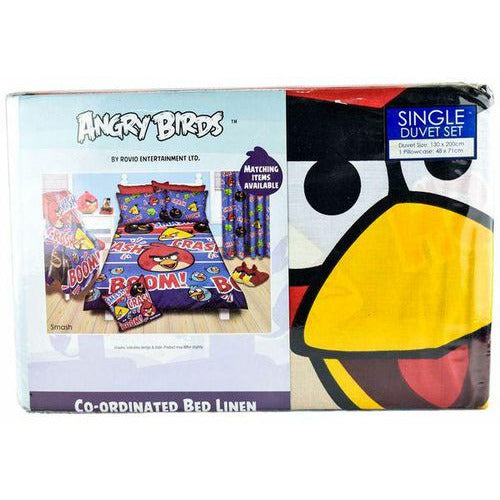 Angry Birds Smash Single Duvet Cover Set