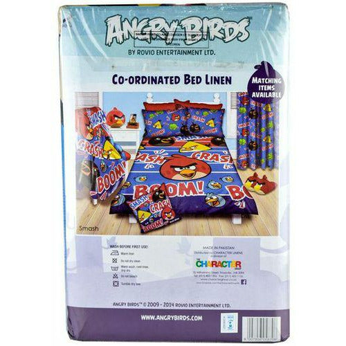 Angry Birds Smash Single Duvet Cover Set