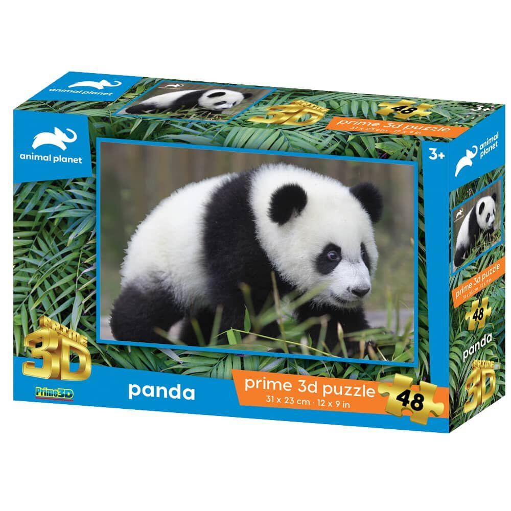 Animal Planet Panda 48 Piece 3D Puzzle Age-3 Years & Above