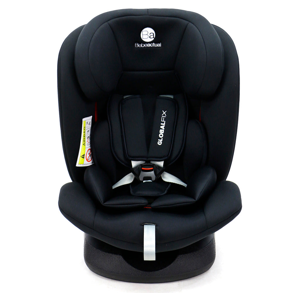 Asalvo Global Fix Car Seat Isofix Group 0/1/2/3 - Black Newborn to 36kg