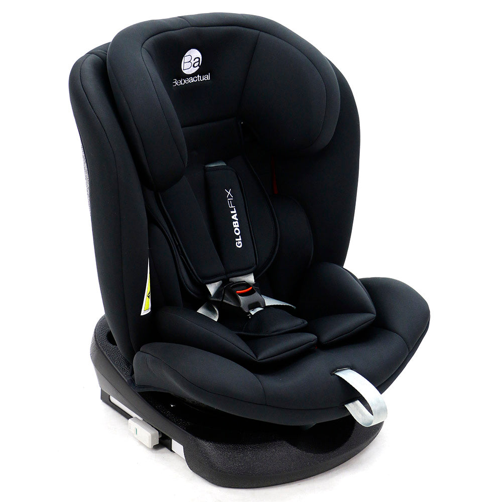 Asalvo Global Fix Car Seat Isofix Group 0/1/2/3 - Black Newborn to 36kg