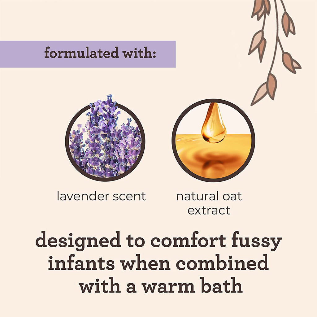Aveeno Baby Calming Comfort Bath Natural Oat Extract+Lavender Scent 532ml Age- Newborn & Above
