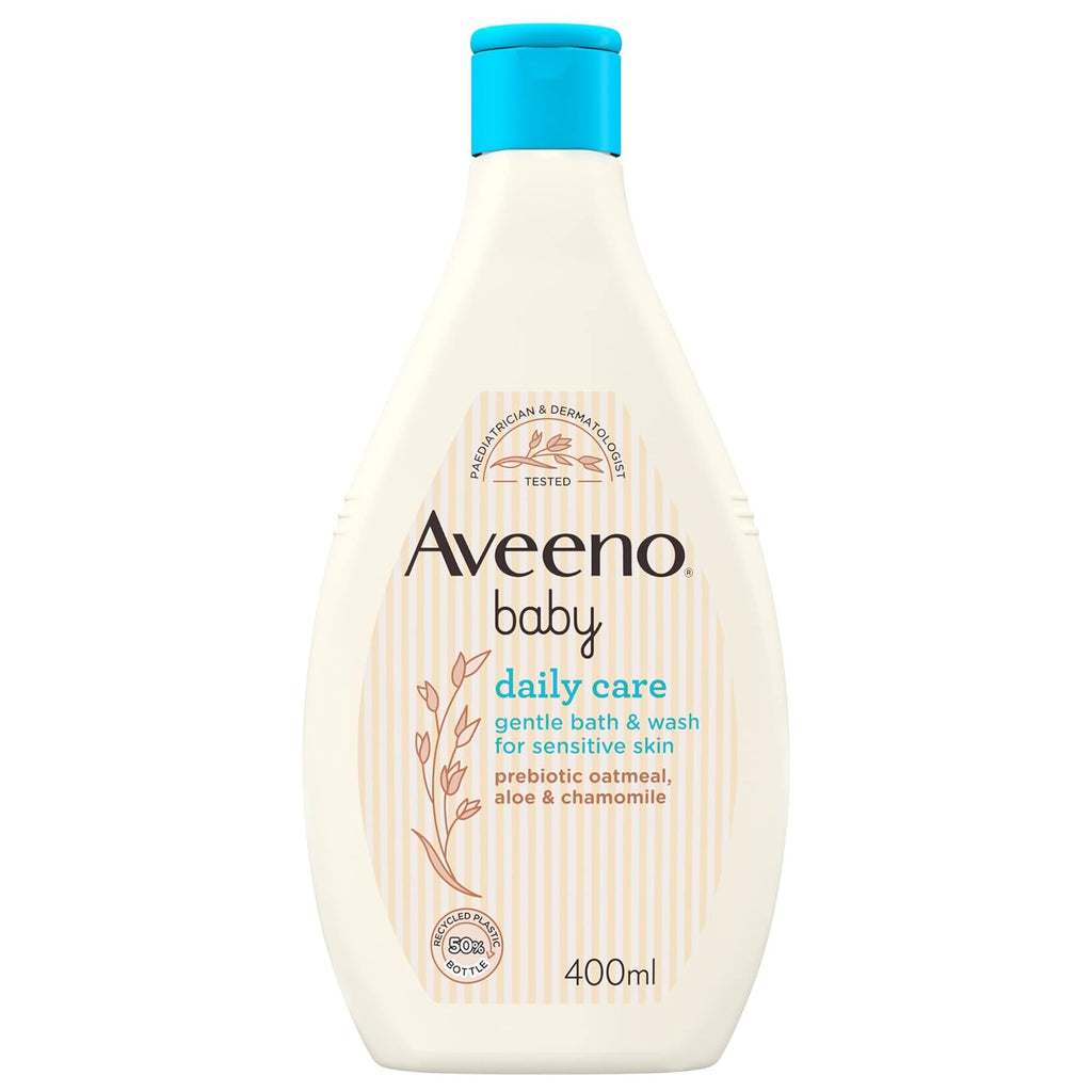 Aveeno Baby Daily Care Gentle Bath & Wash For Sensitive Skin 400Ml