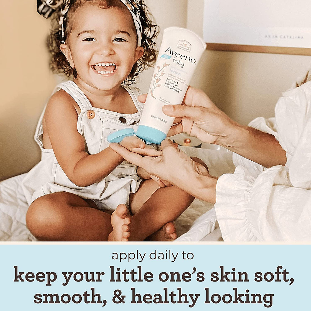 Aveeno Baby Daily Moisture Lotion Natural Oatmeal 532ml Age- Newborn & Above