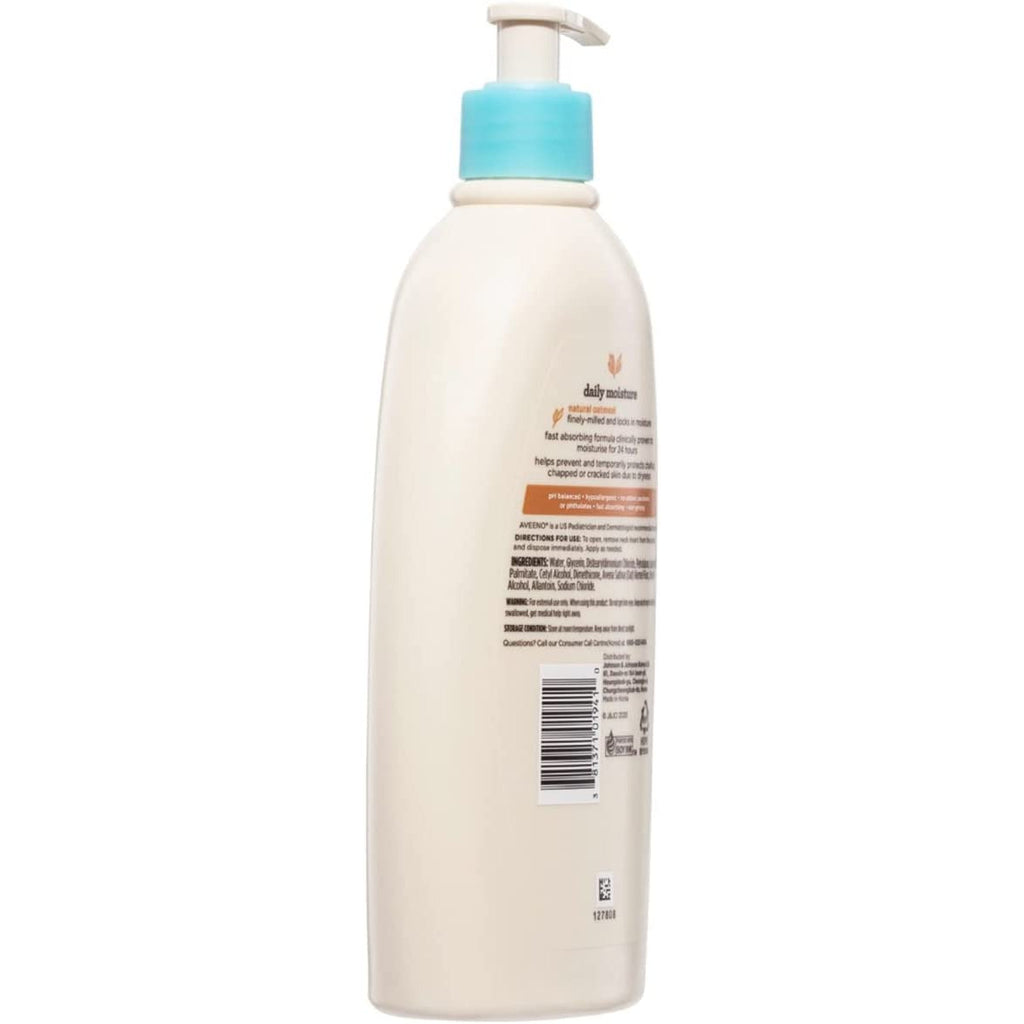 Aveeno Baby Daily Moisture Lotion Natural Oatmeal 532ml Age- Newborn & Above