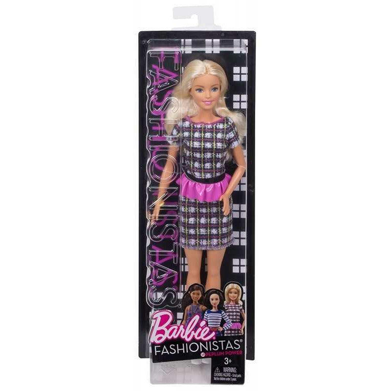 Barbie Fashionistas Doll 58 Peplum Power Tweed Suit 3Y+