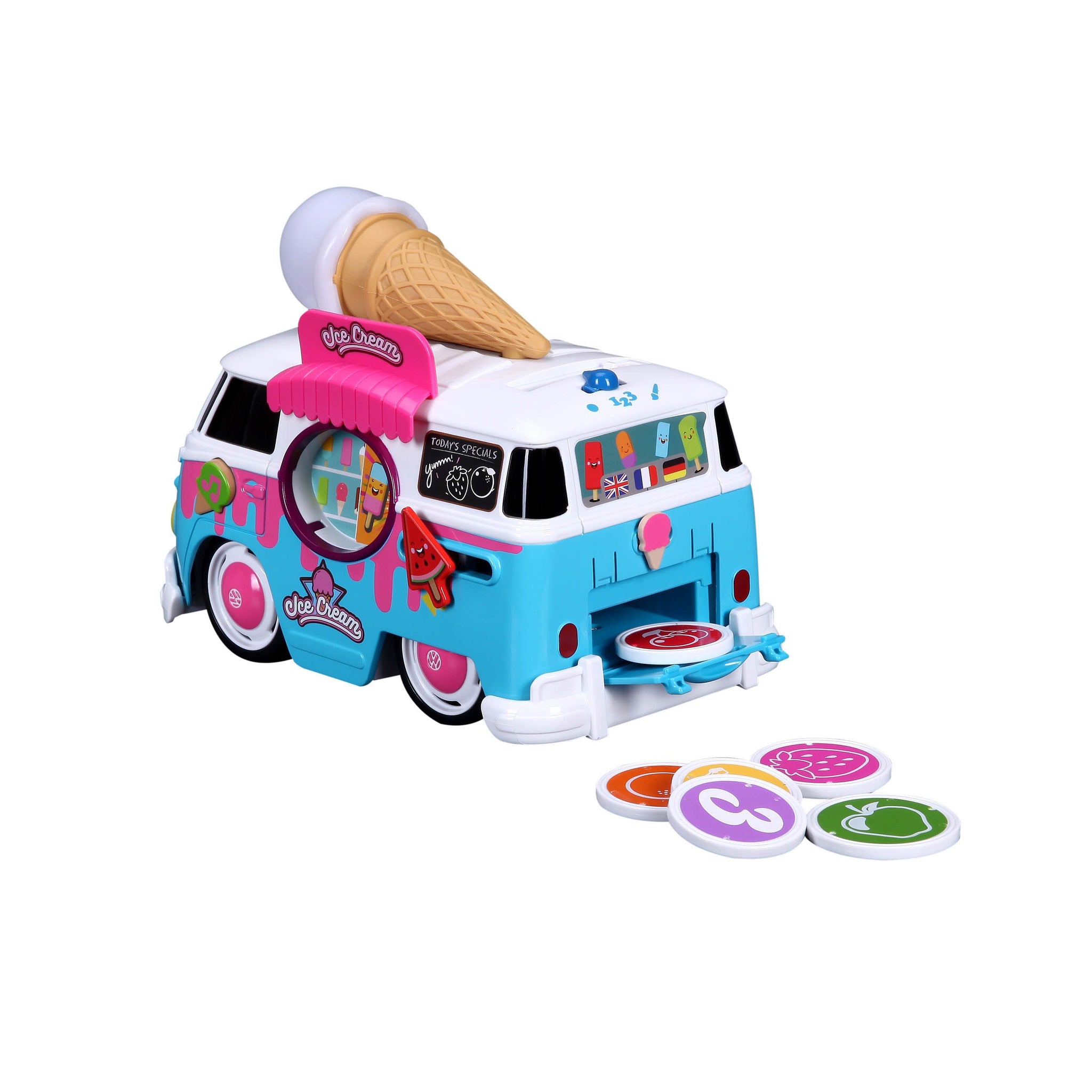 BB Junior Volkswagen Magic Ice Cream Bus Peekaboo