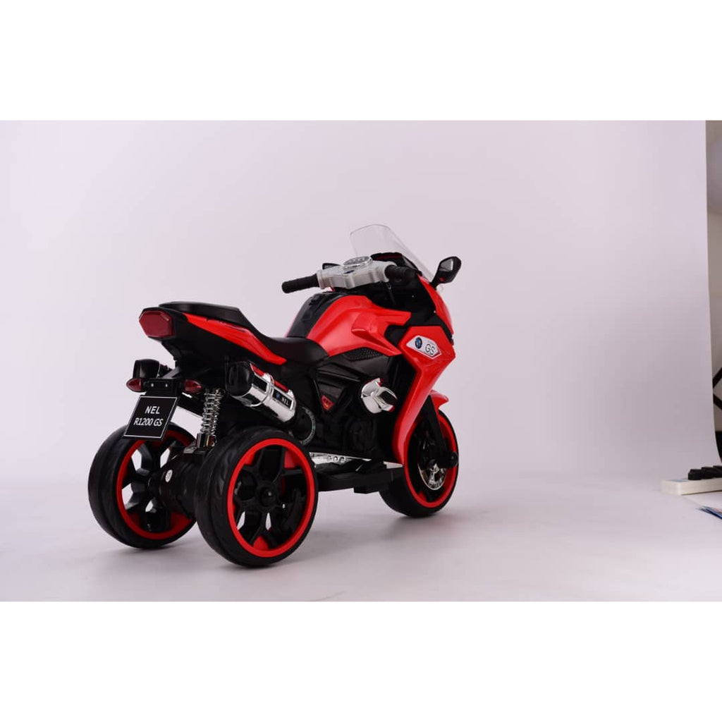 BMW Sports Motor Bike Ride On Red Age- 2 Years to 8 Years