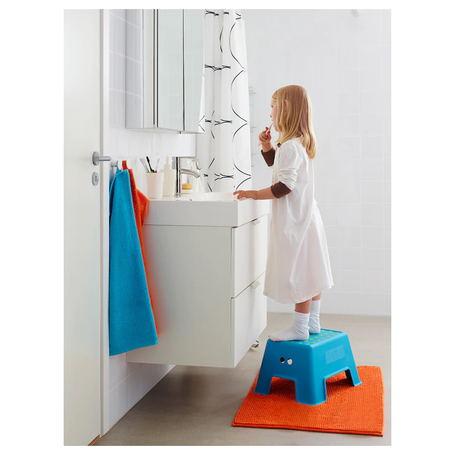 Bolmen Step Stool, Blue Age Max Load 100 Kg