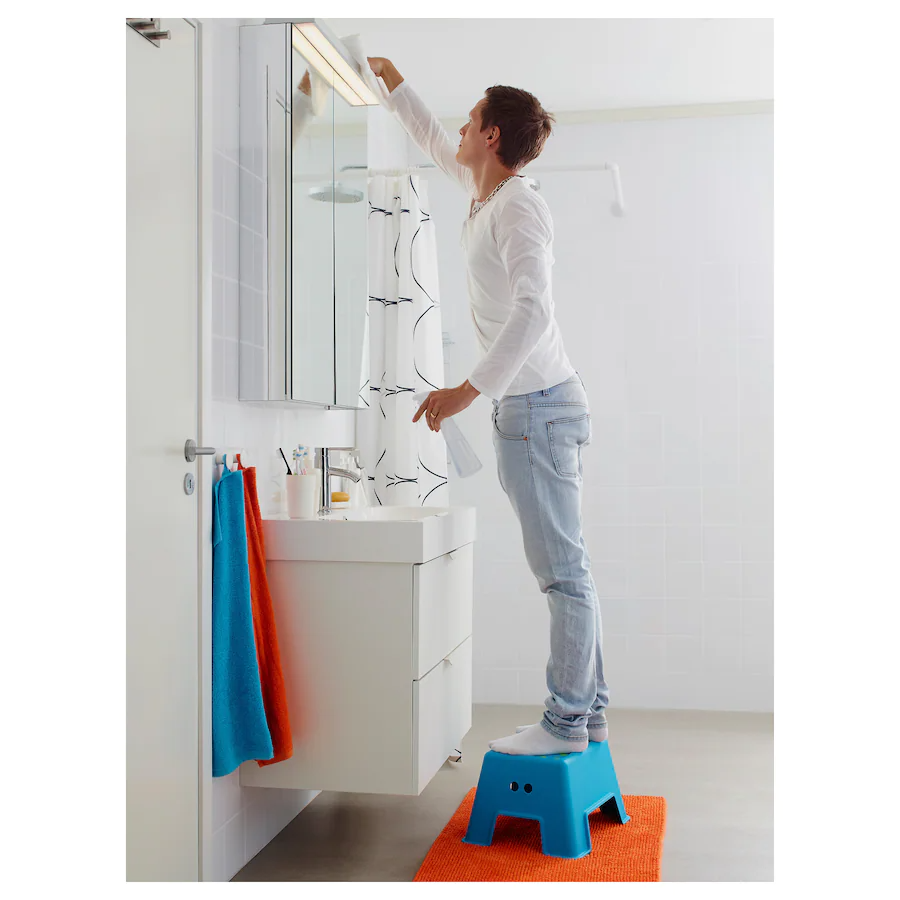 Bolmen Step Stool, Blue Age Max Load 100 Kg