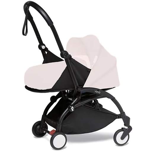 BabyZen Yoyo 2 Frame Black Age-Newborn & Above (Colour Pack/Bassinet sold Separately)