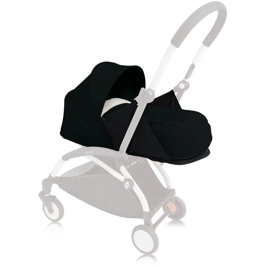 BabyZen Yoyo 2 Newborn Pack Black Age- 0 Months & Above (Frame Sold Seperately)