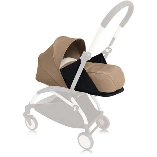 BabyZen Yoyo 2 Newborn Pack Taupe Age 0 Months Above Frame Sold Seperately Peekaboo