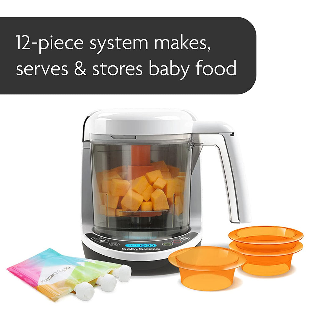 Baby Brezza Baby Brezza One Step Baby Food Maker Deluxe Age- 3 Months & Above